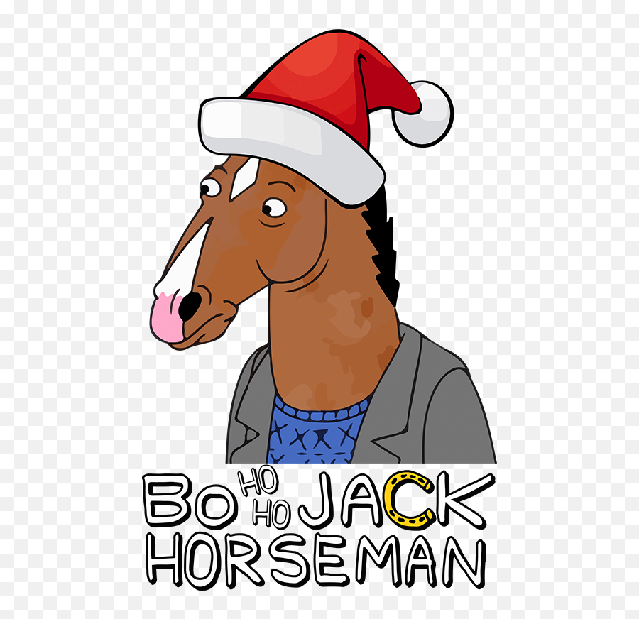 Funny Christmas Adult Kids T - Bojack Horseman Christmas Png,Bojack Png