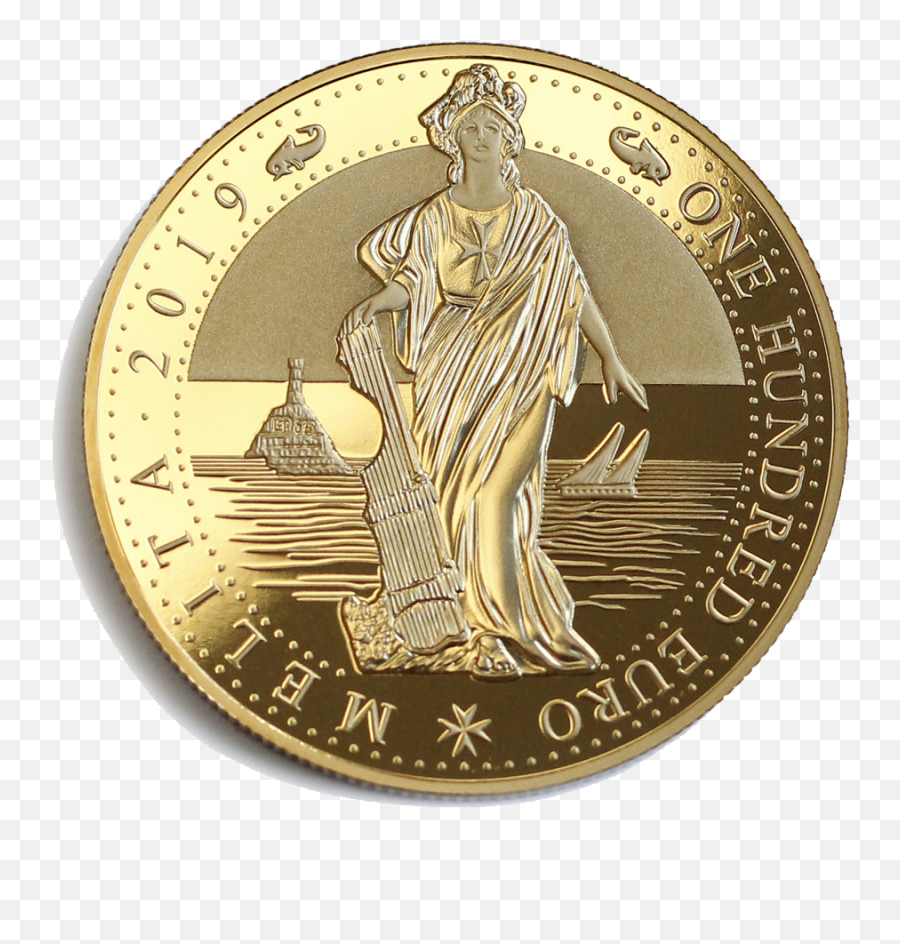1oz Melita Gold Coin 2019 - 2017 Gold Coin New Zealand Png,Coin Transparent