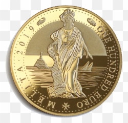 1oz Melita Gold Coin 2019 - 2017 Gold Coin New Zealand Png,Coin Transparent