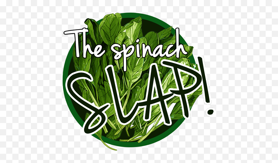 Spinach Slap - Graphic Design Png,Slap Png