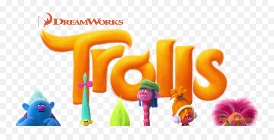 Logo Trolls Clipart - Trolls Movie Logo Png,Trolls Poppy Png