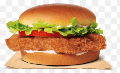 Crispy Chicken - Burger King Chicken Sandwich Png,Burger King Png