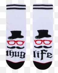 Thug Life Socks - Hockey Sock Png,Thug Glasses Png