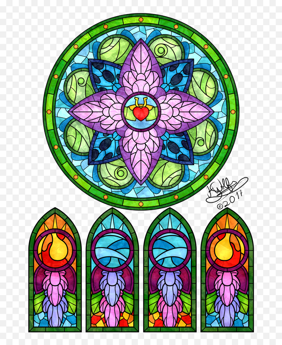 Download H - Stained Glass Png,Stained Glass Png