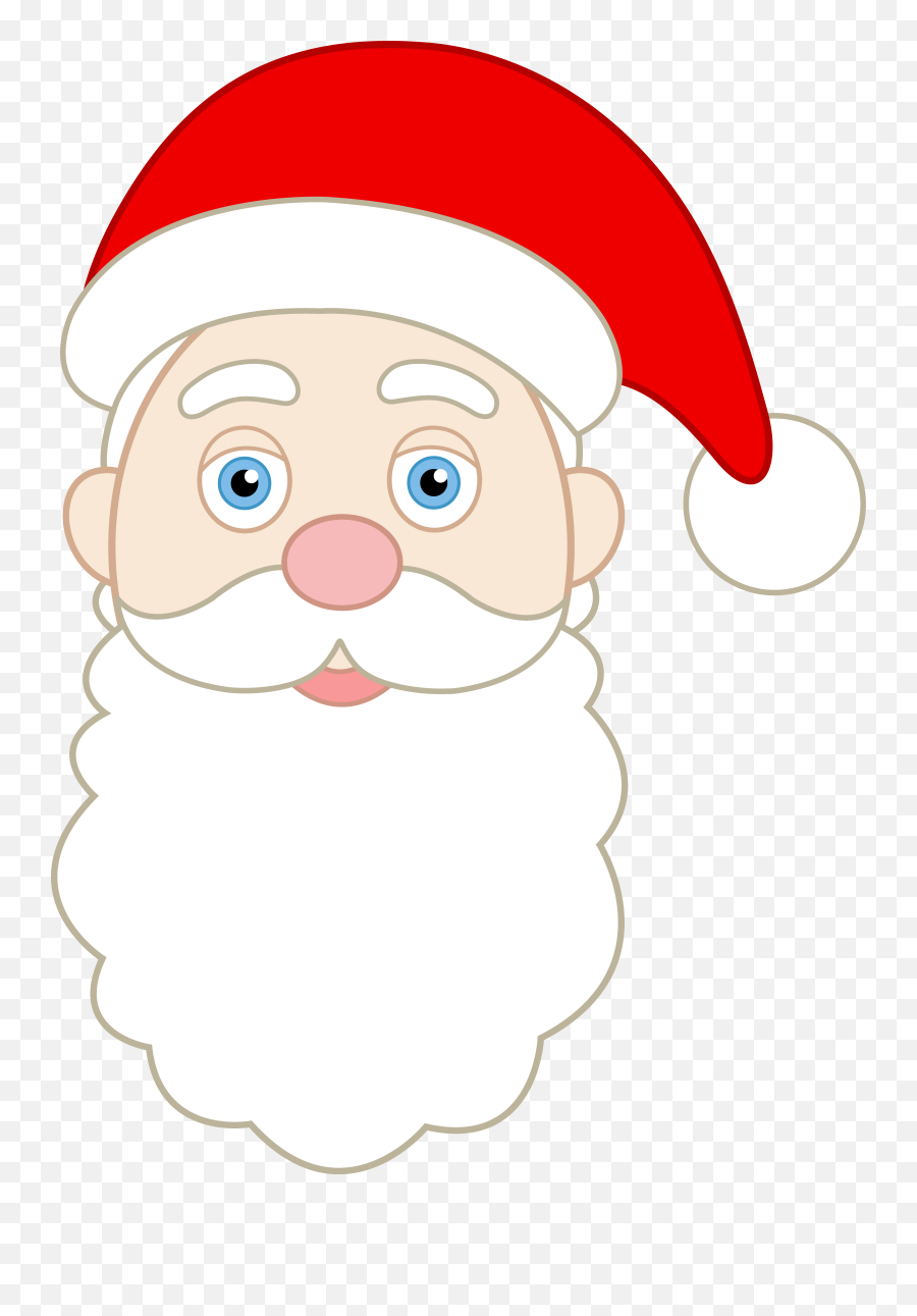 Face Of Santa Claus - Face Of Santa Claus Png,Santa Face Png