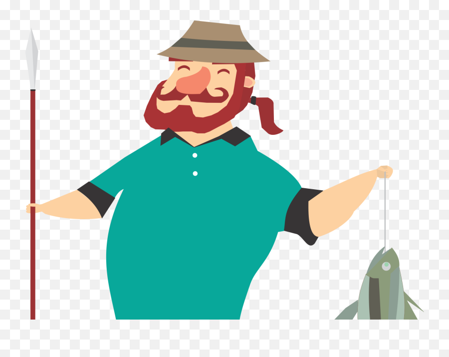 Dribbble - Illustration Png,Fisherman Png