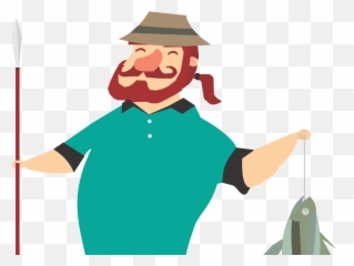 Dribbble - Illustration Png,Fisherman Png