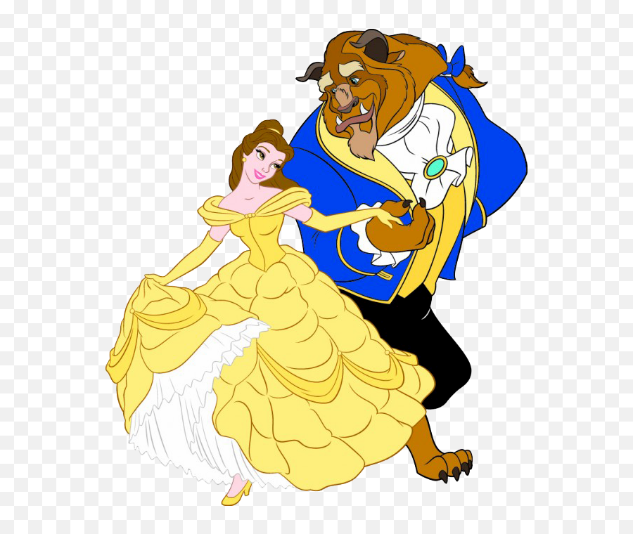 Png - Belle And The Beast Dancing,Beauty And The Beast Transparent