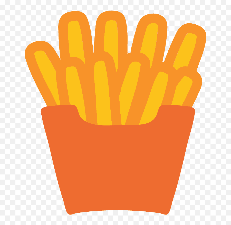French Fries Emoji Clipart Free Download Transparent Png - Potato Chips Emoji,French Fries Transparent