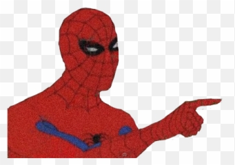 Spiderman Marvel Meme Comic Sticker By X - Spider Man Meme Transparent png