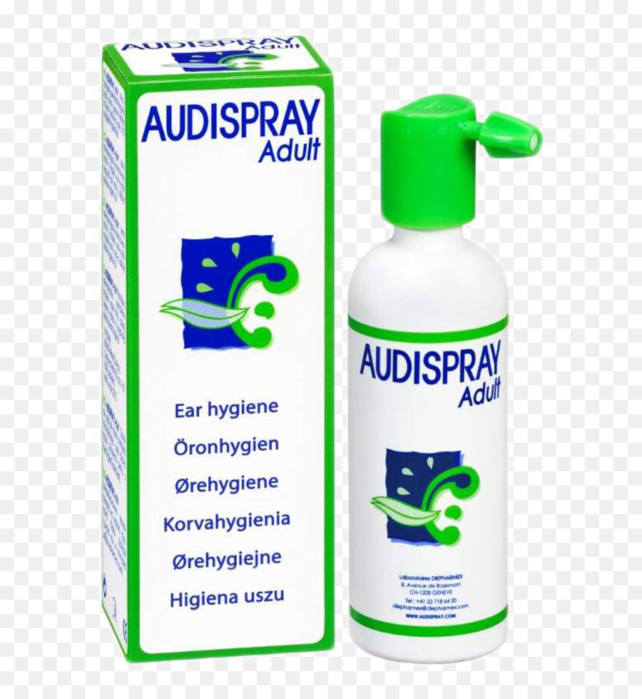 Audispray Adult Ear Spray - Mediron Audispray 50ml Ear Hygiene Png,Ear Transparent