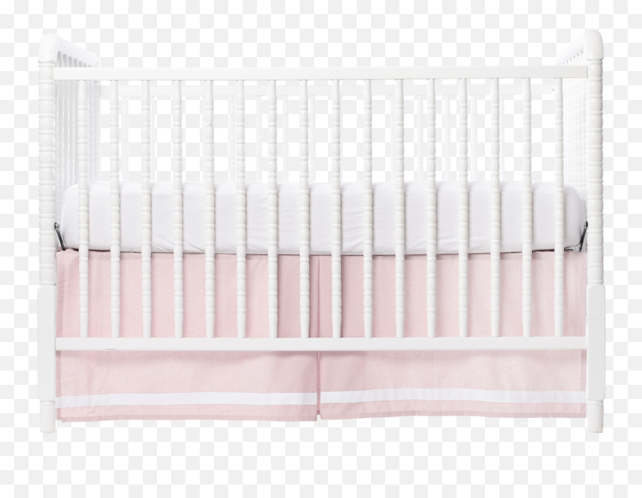 Pink Border Crib Skirt - Full Size Png,Pink Border Png