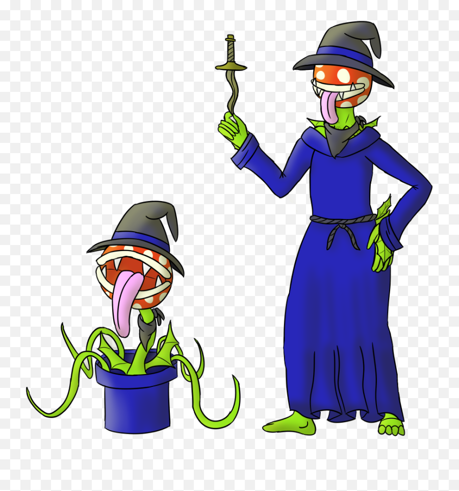 Bacchus Piranha Plant Warlock Clipart - Full Size Clipart Fictional Character Png,Warlock Png