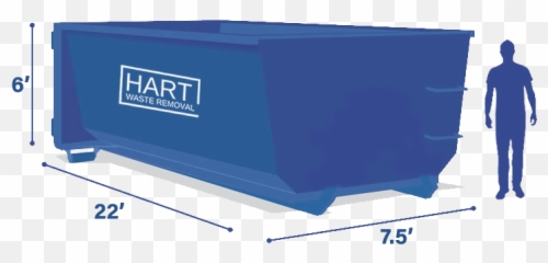 Roll - Off Dumpster Rentals Dallas Tx Hart Waste Removal Horizontal Png,Dumpster Png