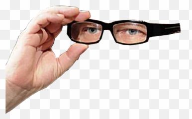 Holdy - Hand Holding Glasses Png