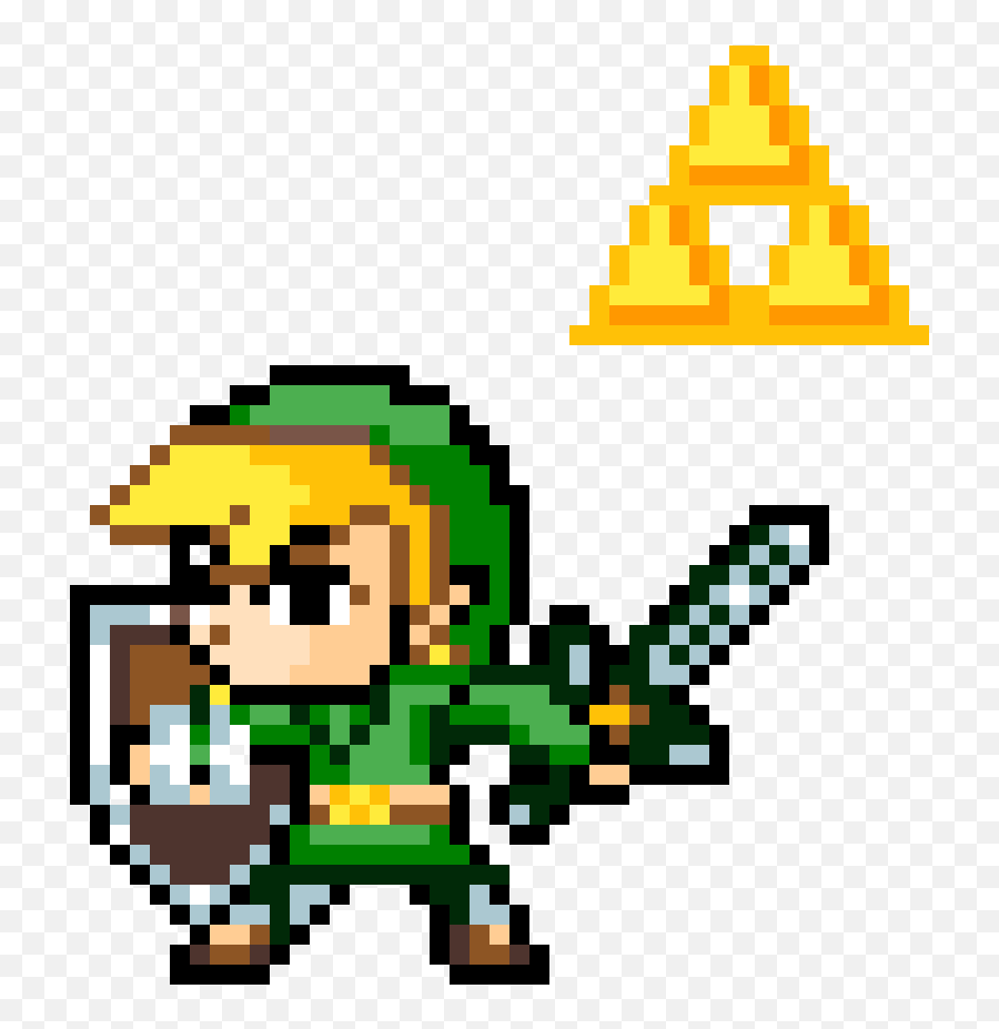 Pixilart - Toon Link By Dinotoast Legend Of Zelda Pixel Art Png,Toon Link Png