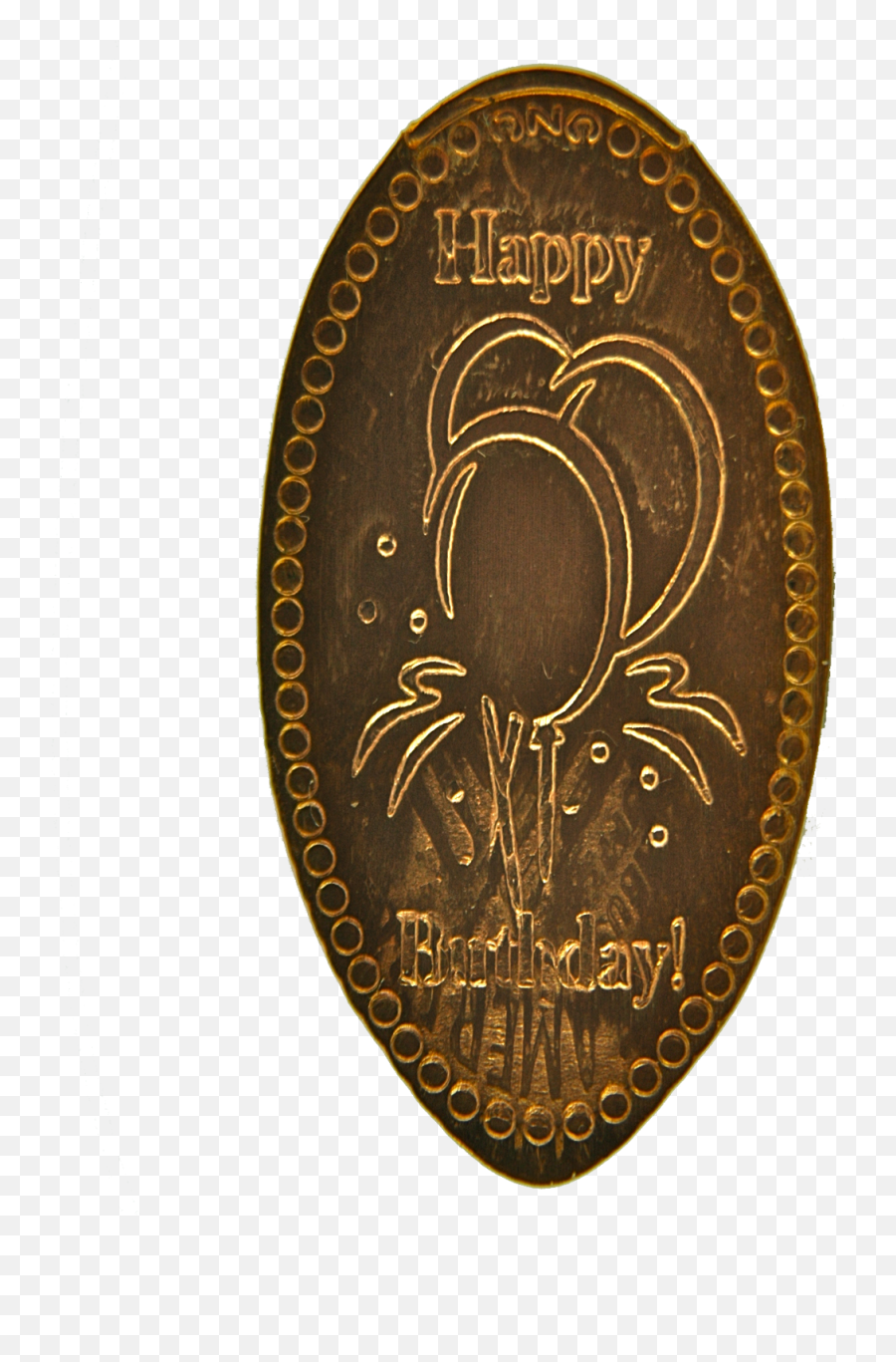 Happy Birthday - Bronze Png,Pennies Png