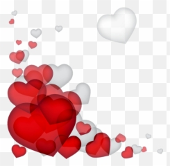 Decoration Coeur Clip Art Clipart - Heart Background Transparent Png