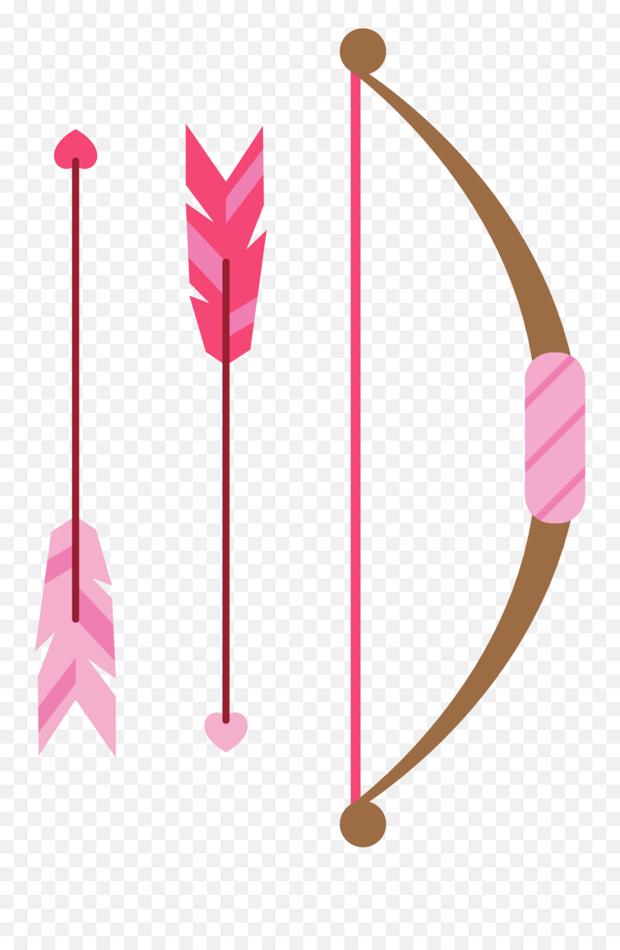 Arrow Feather Clip Art - Arrow Feather Clipart Png Pink Feather Arrow Png,Indian Arrow Png