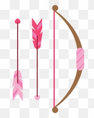 Arrow Feather Clip Art - Clipart Png Pink