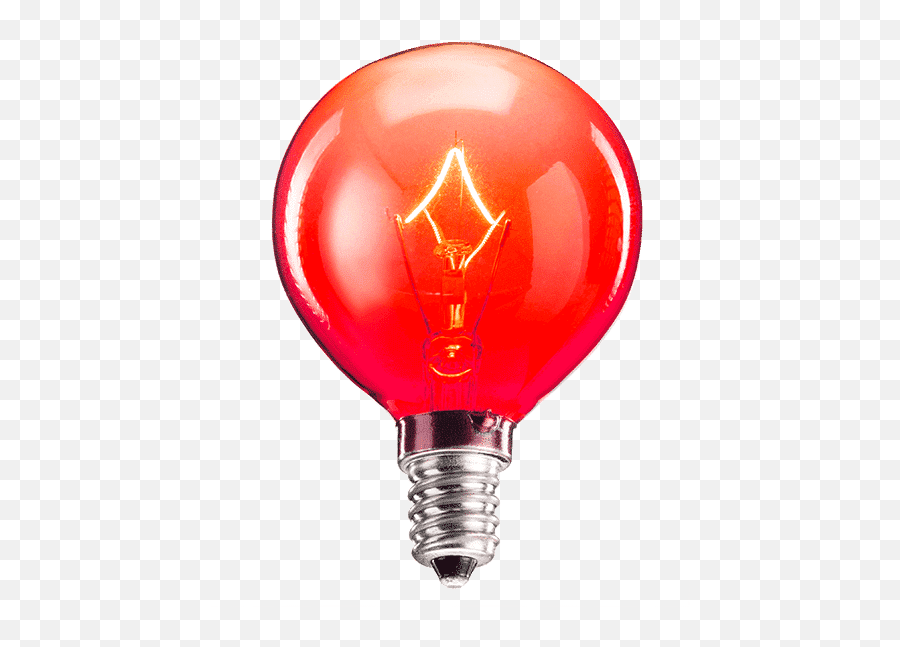 25 Watt Red Scentsy Light Bulb - Scentsy Service And Sacrifice Warmer Bulb Png,Light Bulbs Png