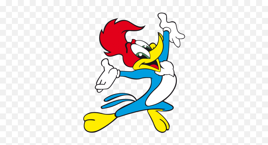 Famous Cartoon Characters For Kids Png - Woody Woodpecker Vector Logo,Woodpecker Png