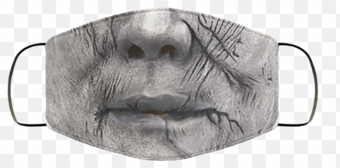Michael Myers Halloween Face Mask - Rockatee Mask png