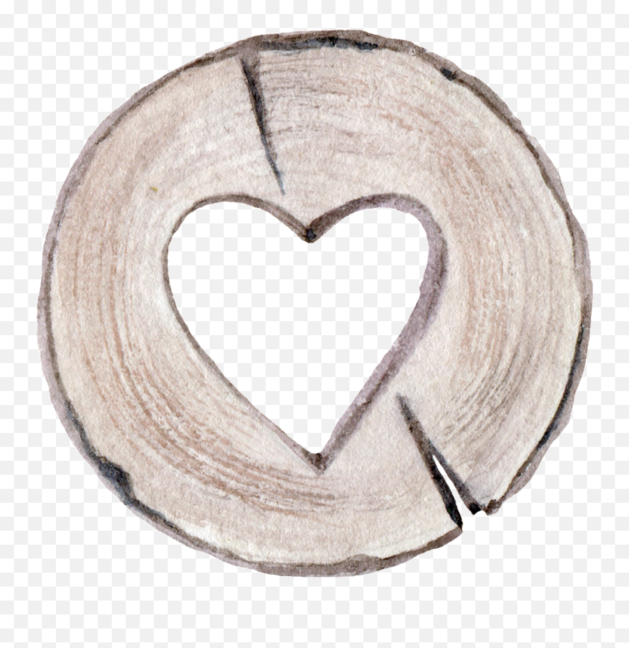 Download Pintado A Mano De Anillo Árbol Corazón Png - Portable Network Graphics,Coraz??n Png