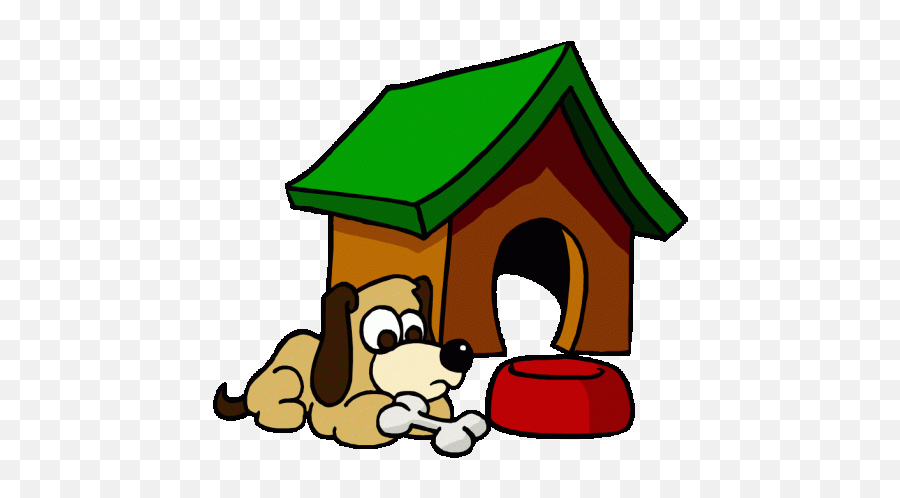 Christmas No Background Clipart Kid - Cartoon Dog House Png,Dog Clipart Transparent