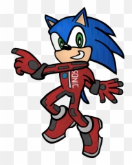 Download Sonic In His Racing Suit From Adventure 2 As - The Hedgehog Raceing png