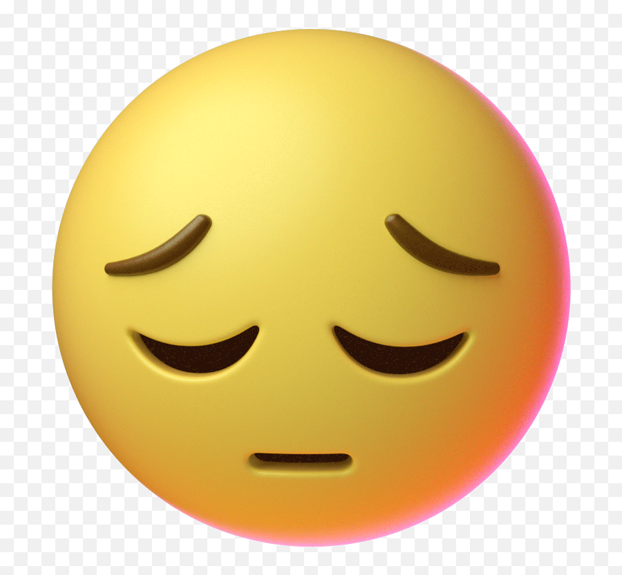 Sad Face Emoji Text - Transparent Sad Emoji Gif Png,Emjoi Icon