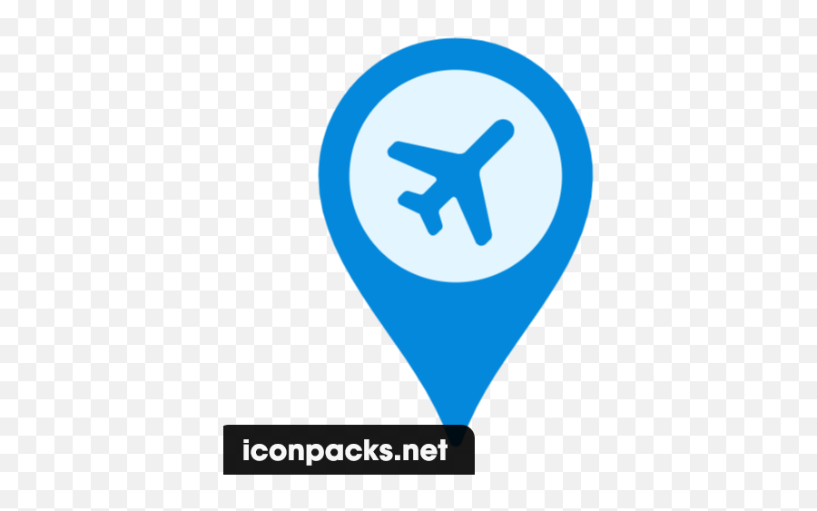 Free Airport Location Icon Symbol Download In Png Svg Format - Language,Aiport Icon