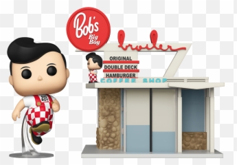 Ad Icons Shumi Toys Gifts - Big Boy With Restaurant Funko Pop png
