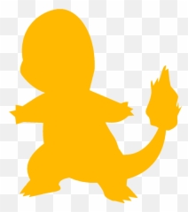 Charmander U2013 The Vinyl Decal - Charmander Silhouette Png,Charmander Png