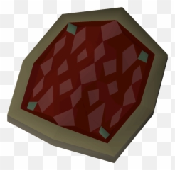 Red Du0027hide Shield - OSRS Wiki Hexagon png