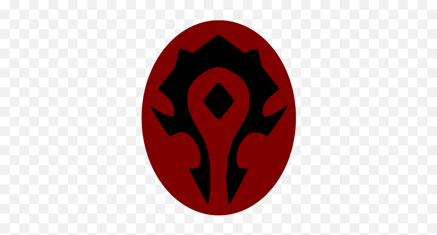 Horde Png Logo 1 Image - Horde Black And Red,Horde Png
