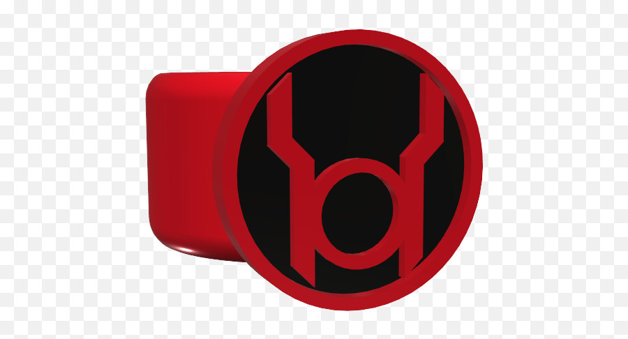 Red Lantern Ring By Nhakim124 - Thingiverse Circle Png,Red Ring Png