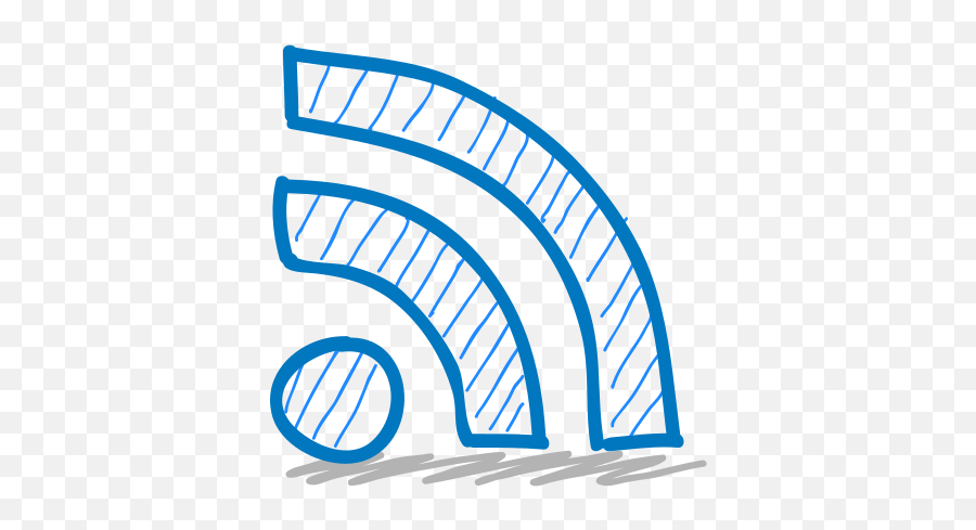 Cloud Feed Online Rss Signals Sketch Sketchy Icon - Sketch Icon Wifi Symbol Png,Sketch Icon Pack