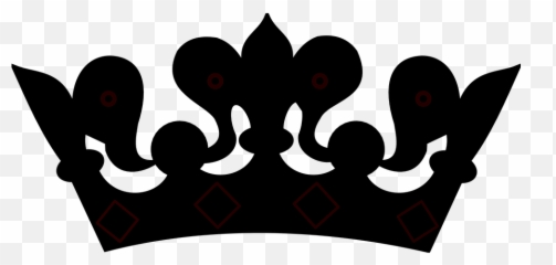 Queen Crown Png Vector 5 Image - Crown Clipart Black And White
