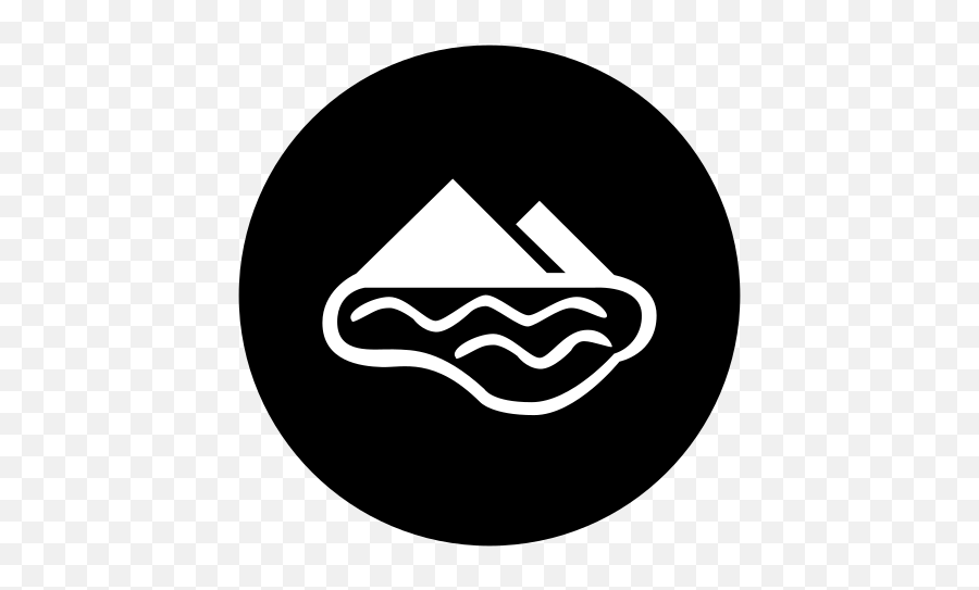 Mountain Pond - Map Vector Icons Free Download In Svg Png Format Dot,Mountain Icon Black And White