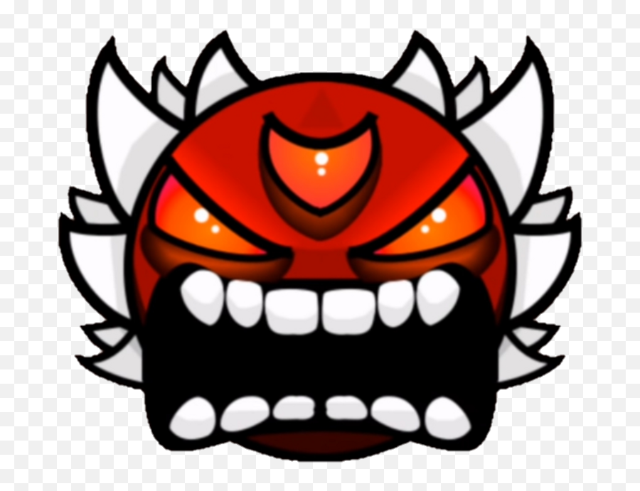 Create Your Difficulty Fandom - Geometry Dash Extreme Demon Face Png,Images Of Icon For Beating Electrodynamix