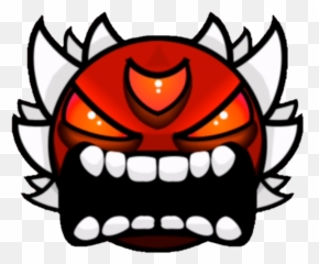 Create Your Difficulty Fandom - Geometry Dash Extreme Demon Face png