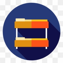 Hotel Rest Hostel Bed Bedroom Bunk Furniture - Horizontal png