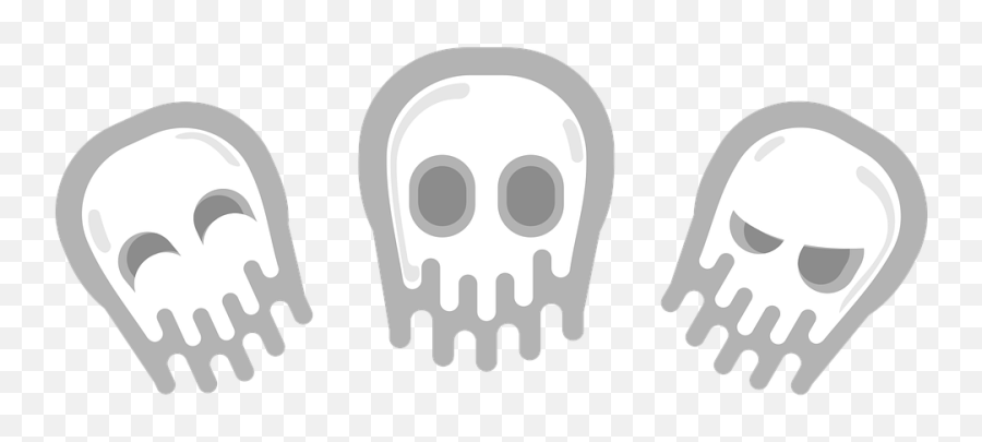 Skull Cartoon Skeleton - Skull Png,Cartoon Skull Png