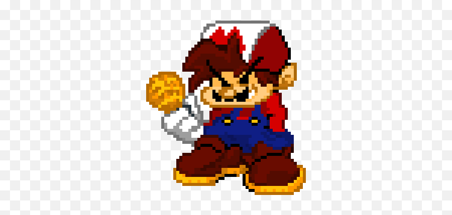 Mario In Fnf By Colinthepurpbro - Pixilart Fictional Character Png,Assistance Icon Mario + Luigi Superstar Saga