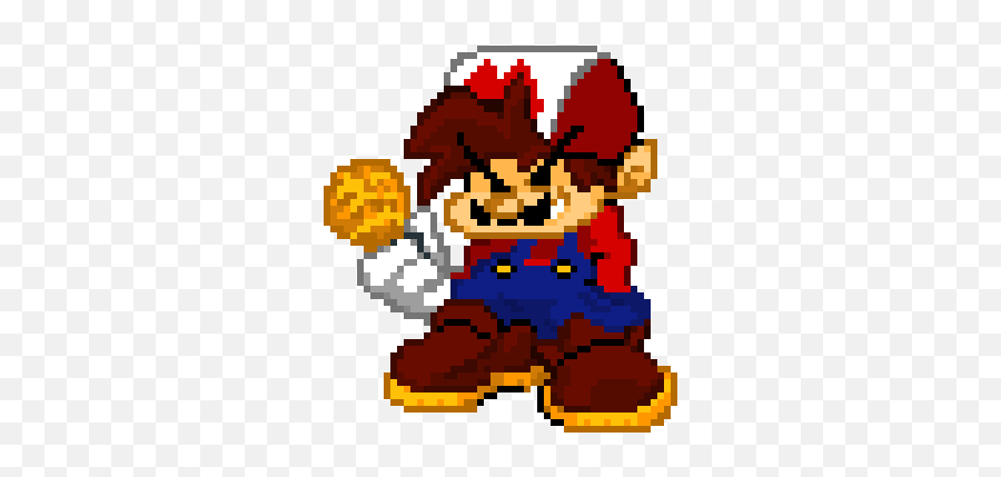 Mario In Fnf By Colinthepurpbro - Pixilart Fictional Character Png ...