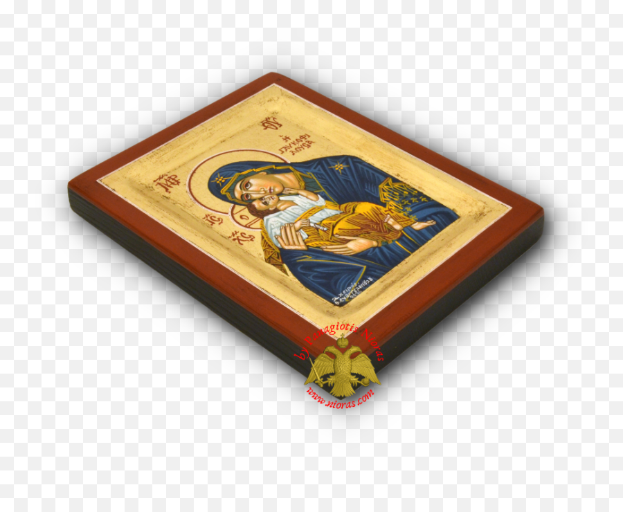 Hagiography Icon Panagia Sweet Kissing - Picture Frame Png,Lumber Icon
