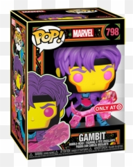 New Black Light Funkos And Accessories Arrive - Gambit Blacklight png
