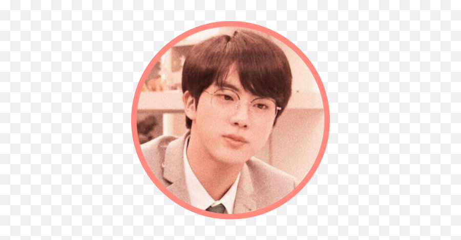 Jin Bts Aesthetic Peach 293929120007211 By Bubbleteaa - Jin Material Boyfriend Aesthetic Png,Jin Bts Icon