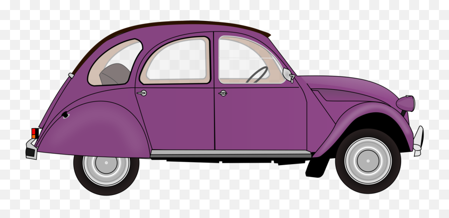 Pink Classic Car City Png Clipart - Car Clipart,Pink Car Png